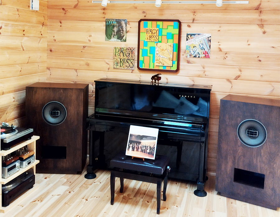 自慢のスピーカーです